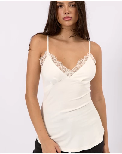 Style Addict - Isla Lace Trim Cami