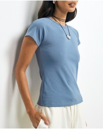 AERE - Organic Cotton Raglan T-Shirt