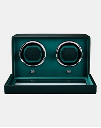 Wolf - Cub Double Watch Winder with Cover