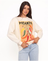 Petal & Pup - Ava Picante Sweatshirt - Yellow