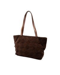 Pre-Loved by Azura Reborn - Pre-Loved Suede Intrecciato Tote