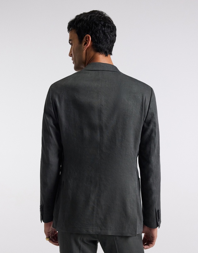 Calibre - Stretch Linen Blend Suit Jacket Moss