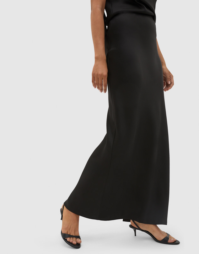 Seed Heritage - Satin Slip Column Skirt
