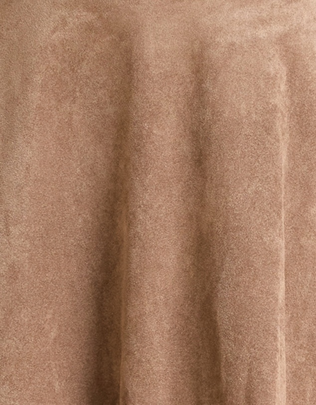MVN - Faux Suede Midi Skirt