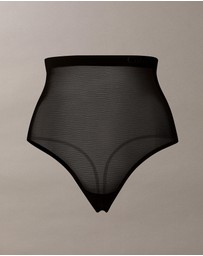 Calvin Klein - Minimalist Mesh High Waist Thongs