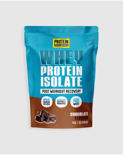Protein Supplies Australia - Chocolate WPI (Whey Protein Isolate) - 1kg