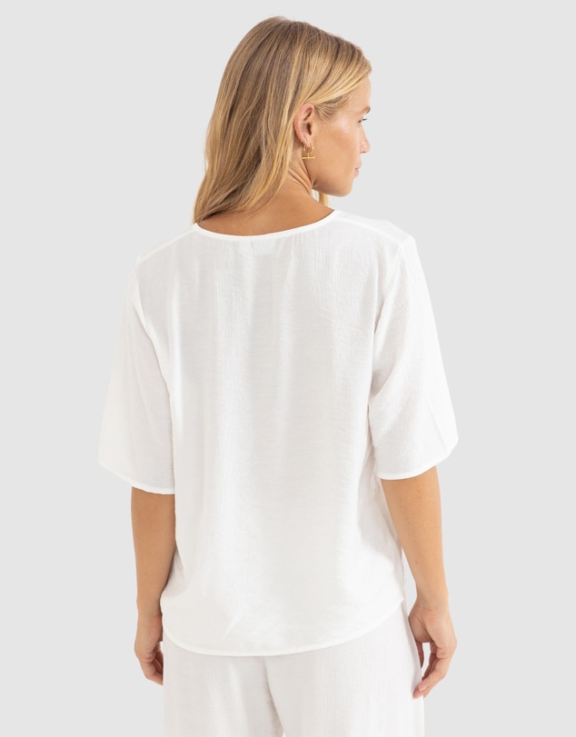 Rhythm - Airlie Short Sleeve Top