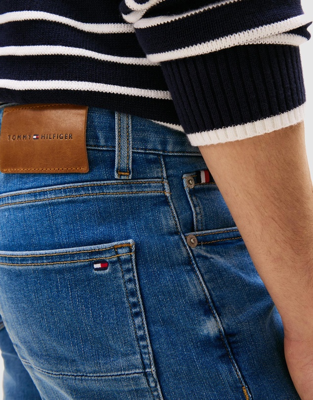 Tommy Hilfiger - Whiskered Slim Jeans