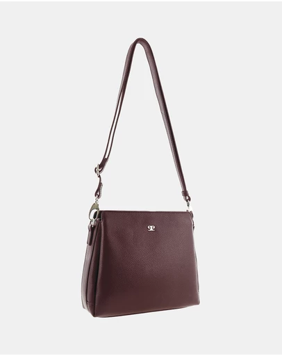 Pierre Cardin - Pierre Cardin Ladies Leather Crossbody Bag