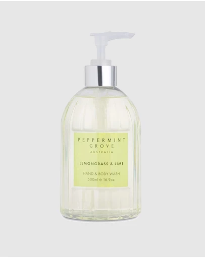 Peppermint Grove - Lemongrass & Lime Hand & Body Wash - 500ml