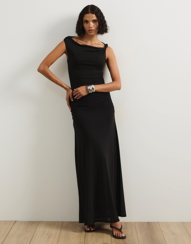 Atmos&Here - Mariana Gathered Maxi Skirt