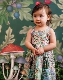 Fleur Harris - 'The Magic Faraway Tree' Pretty Patchwork Dress Baby in Patchwork