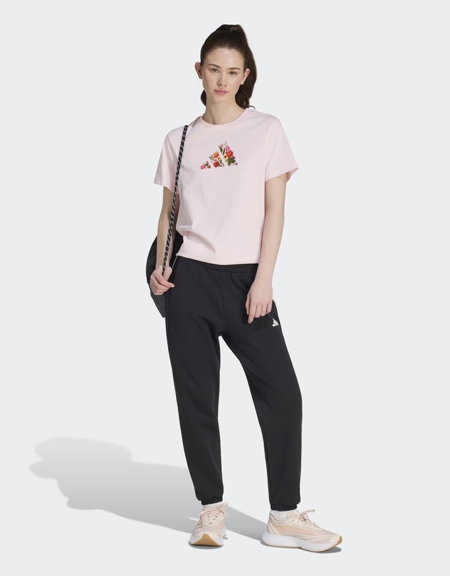adidas Sportswear - FLORAL REGULAR GRAPHIC T-SHIRT Womens