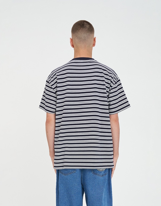 Huffer - Stripe Block Tee