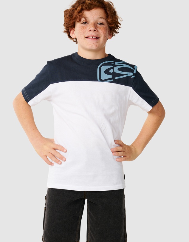 Rip Curl - Archive Thrashed Panel Tee - Teens