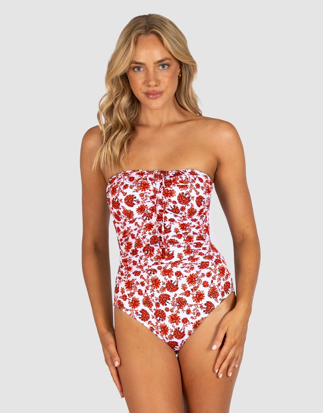 Baku Swimwear - Flamenco Bandeau One Piece Swimsuit