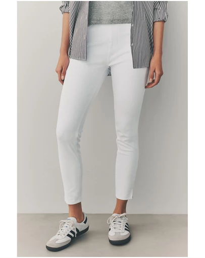 NEXT - Cropped Denim Jersey Leggings