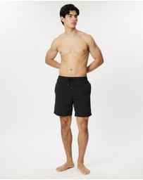Tommy Hilfiger - Long Drawstring Swim Shorts