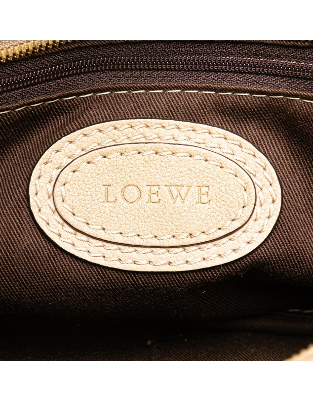 Pre-Loved by Azura Reborn - Pre-Loved loewe Elegant Leather Satchel Bag with Tassel Accent for Everyday Use