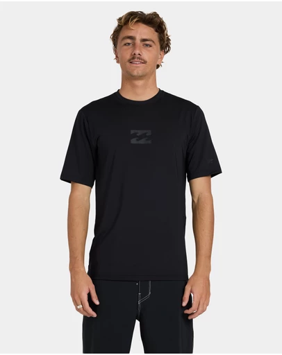 Billabong - Mens All Day Wave Loose Fit Short Sleeve Rashguard