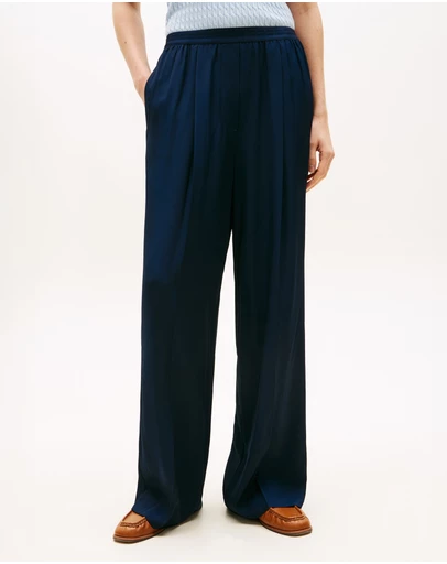 Tommy Hilfiger - Twill Loose Straight Pants