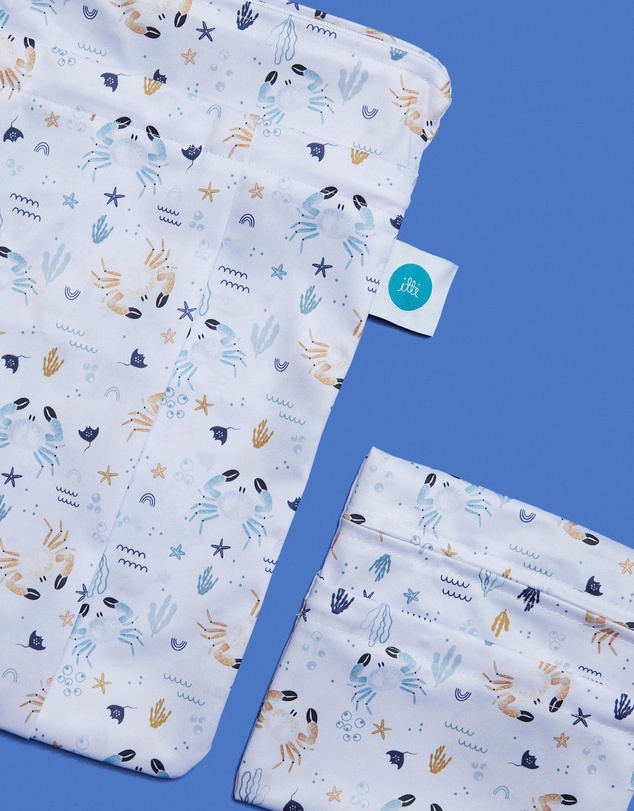 itti bitti - Large and Small Double Pocket Wetbag
