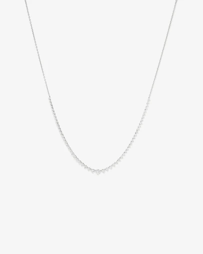 Michael Hill - 1.00 Carat TW Laboratory-Grown Diamond Tennis Necklace set in 10kt White Gold