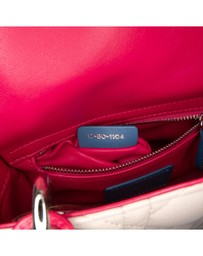Pre-Loved by Azura Reborn - Pre-Loved Mini Tricolor Lambskin Cannage Lady Dior