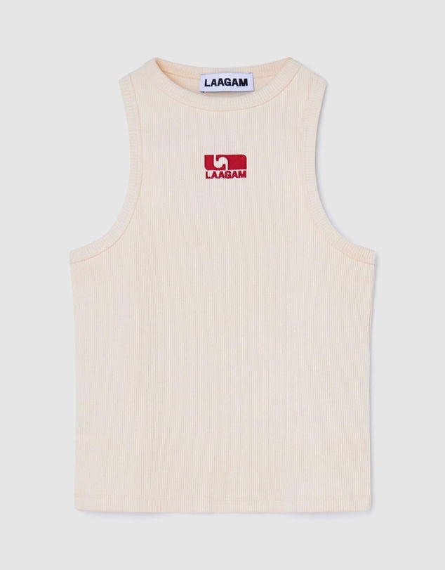 Laagam - Embroidered Logo Tank Top