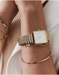 Rosefield - The Boxy - Gold Tone