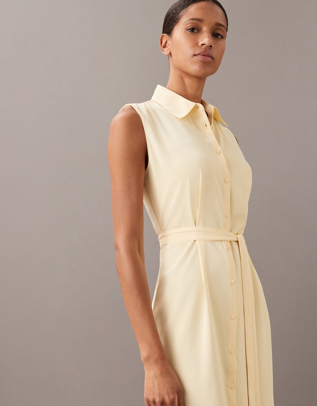 Calvin Klein - Sleeveless Shirt Dress