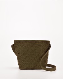 Cobb & Co - Canterbury Woven Leather Bag