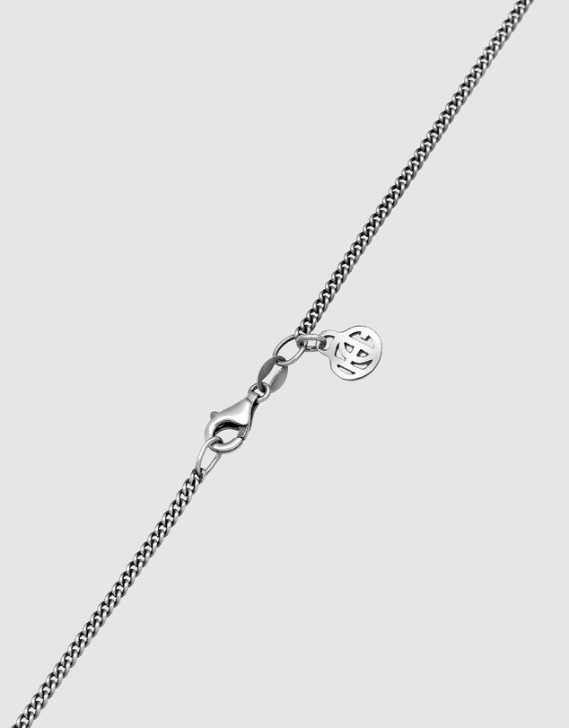 Haze & Glory - ICONIC EXCLUSIVE - Dark Silver Chain Necklace in Oxidised 925 Silver