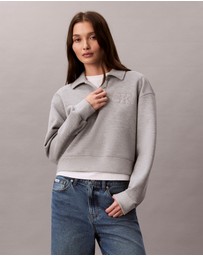 Calvin Klein Jeans - Relaxed CK Polo Sweatshirt