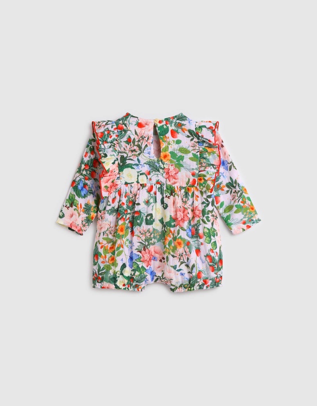 Alex & Ant - Carla Playsuit - Strawberry Pink