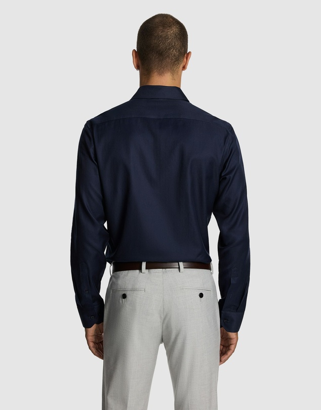 yd. - Maximum Two Ply Cotton Premium Slim Dress Shirt