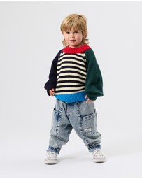 Goldie + Ace - Marley Chunky Knit Jumper - Babies-Kids