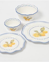 No.22 - Capri 2.0 Blue Dinner Plates