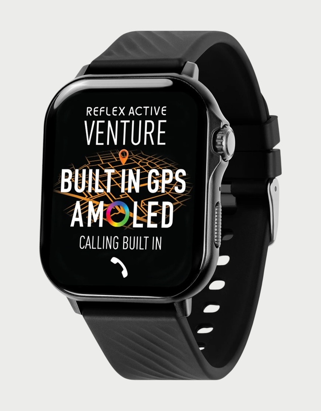Reflex Active - Reflex Active VENTURE XL Black Strap Watch