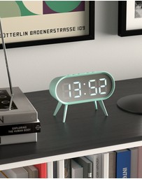 Newgate - Newgate Space Hotel Cyborg Led Alarm Clock Blue