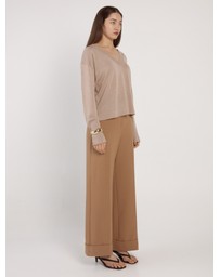 Fate + Becker - Oriane Sparkle V-Neck Knit