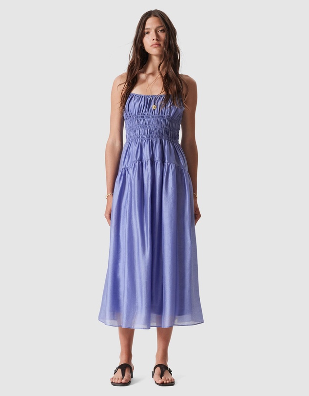 & Other Stories - Ruched Midi Dress