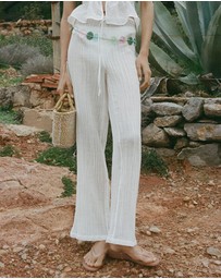 M.N.G - Wrinkle Fluid Ramie Trousers