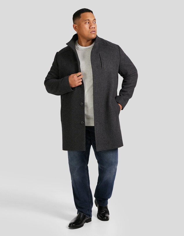 Johnny Bigg - Gage Wool Blend Coat