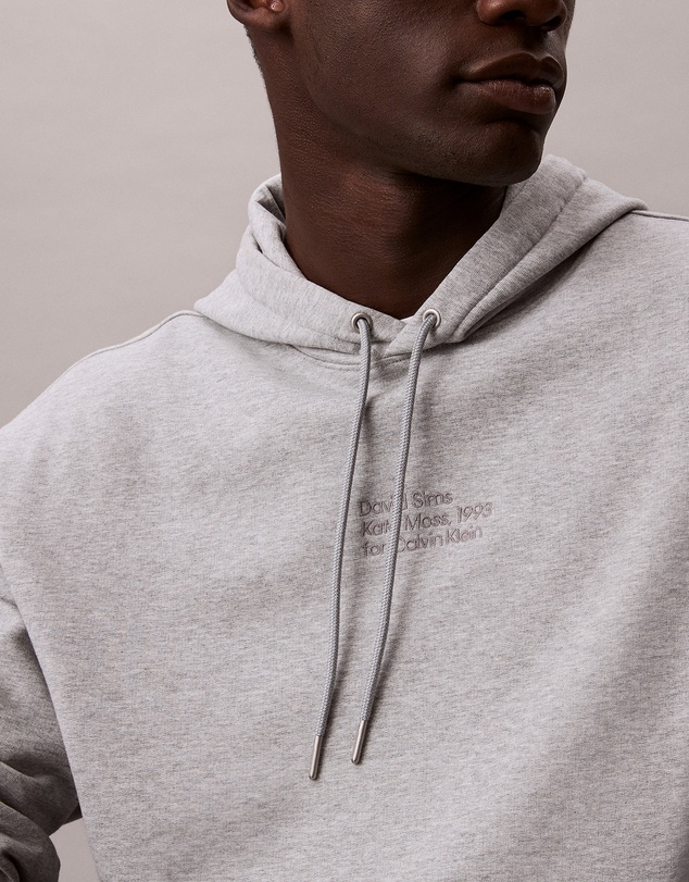Calvin Klein - Kate Moss Fleece Graphic Hoodie
