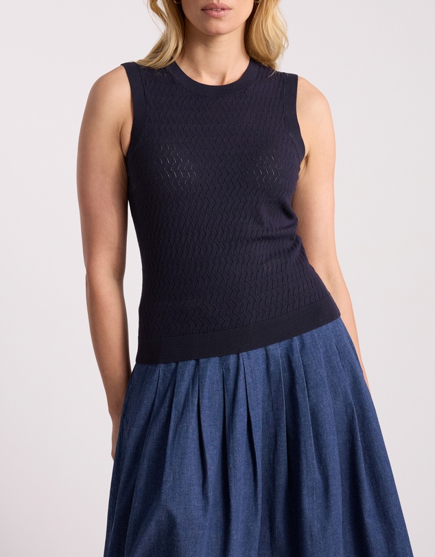 David Lawrence - Allegra Knit Tank