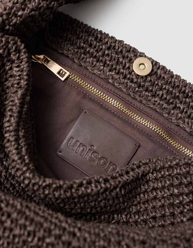 UNISON - Avery Textured Shoulder Bag