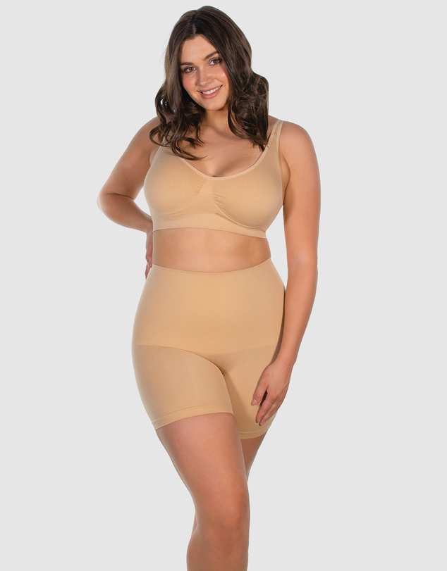 B Free Intimate Apparel - Curvy Tummy Control Shaping Shorts