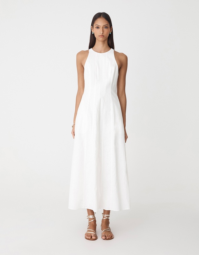 Forcast - Tory Linen Blend Panel Dress