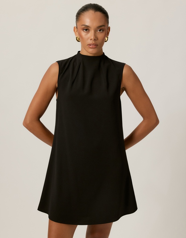Tussah - Sue Crepe Shift Mini Dress
